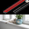 Ultra Clear Window Sill Protector - Scratch & Chew Proof Pet Guard for Dogs & Cats, Easy Install Transparent Ledge Cover, No Residue