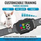 2 Pack Bark Collar for Small Dogs 5-15 lbs and Puppies - No Shock Anti Barking Collar - Rechargeable Smart Collar for Dog Training with 7 Sensitivity Levels and 3 Beep&Vibration Modes