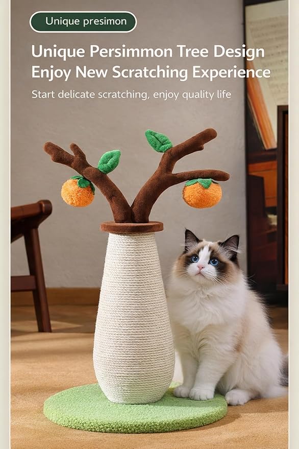 Forest Tree (Persimmon Tree) Cat Scratcher