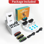 PetJoy Dog Bark Collar for Small Dogs 5-15 lbs, Bark Collar 3 Pack with 5 Adjustable Levels of Sensitivity, Barking Collar Small Breed