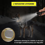 Tactical Dog Collar with Handle - Military Adjustable Dog Training Collar Soft Nylon and Heavy Duty Metal Buckle for Medium Large Dogs - with Patch (Camo with Patch, X-Large)