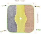 Cat Scratch Play Mat, Cat Crinkle Mat Sisal Multifunctional Safe Interesting for Pet Supplies for Sleeping