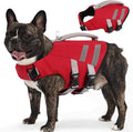 Lelepet Dog Life Jacket, High Flotation Dog Life Vest for Swimming, Boating, Ripstop Reflective Pet Swim Vest for Small Medium Large Dogs Pool Floats Adjustable Swimming Vest for Dogs Water Safety