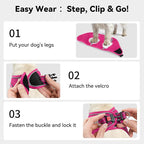 Joytale Small Dog Harness, Breathable Mesh Step-in Vest, Reflective Soft Padded Harnesses Small Sized Dog for Walking, Hot Pink, S
