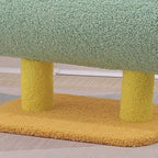 Cat Tree Tower, Cute Unique Modern Cat Tree, Small Space Cat Tree Tower, Simple Floor to Ceiling Cat Activity Trees, Cat Tree Cat Toy for Indoor Cats