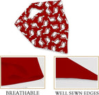 JXGZSO 1 Piece Silly Goose Triangle Dog Bandana Meme Goose Duck Merchandise (Silly Goose D red)