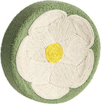 Cat Scratching Board Multipurpose Sisal Rope Scratch Grinding Claw Flower Pattern Round Cat Scratcher Bed