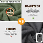 BEAUTYZOO XS Dog Sweaters, Soft Fleece Vest Pullover Dog Jacket with D-Ring Leash Attachment, Warm Winter Dog Clothes Cold Weather Doggy Chihuahua Sweater for Small Dogs Cats Boy or Girl, XSmall