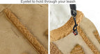 Dog Winter Jacket, Warm Windproof Dog Coat Sweaters for Small Dogs, Thick Apparelf Fleece Coat for Medium Large Dog (Brown XX-Large)