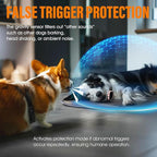 Smart Dog Bark Collar for Small Medium Large Dogs 10-100lbs, Humane Anti-Bark Device with Anti-False Trigger Gravity Sensor & Bark Count Tracking, 4 Modes & 8 Levels to Effectively Stop Barking