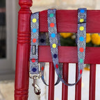 Lucky Love Dog, Adjustable Fun Style Martingale Collar for Dogs, Comfy & Bright Color, Premium No Slip Dog Collar - (Small, SOCO Mart - Combo)