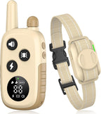 Dog Training Collar with Remote – 4200FT Range, Waterproof IPX8 Rechargeable E-Collar, Beep (1-3), Vibration (1-3), and Static (0–99) for Small Medium Large Dogs