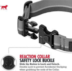 Tuff Pupper Martingale Collar for Dogs | Gentle Nylon & Steel Chain Limited Cinch Design is Perfect for Training | Dual Leash Attachment Points | Durable Quick Release Buckle | Sizing for All Breeds