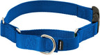PetSafe Martingale Collar with Quick-Snap Buckle - Adjustable No-Slip Quick Release Dog Collar - Everyday Wear No-Pull Training Aid - 3/4" Wide - Small - Royal Blue