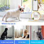 WiFi Dog Door Bell for Potty Training to Go Outside, Smart Doggie Door Bell for Dog, Wireless Doggy Doorbell with Phone App