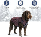 Spark Paws Dog Winter Jacket, Water-Resistant Coat, Warm Reflective Windproof Fleece-Interior, for Medium and Large Dogs - Cosmic - S