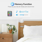 TECKNET Wireless Doorbells for Home, IP65 Waterproof 1,970Ft 120dB Door Bell Ringer Wireless for Classroom with 60 Chimes & 5 Volume Levels, RGB Flash
