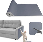 Eunice Cat Scratching Mat, Self-Adhesive Cat Scratch Carpet, Trimmable Replacement Carpet Pad for Tree Wall Cat Scratching Post DIY Couch Protector (Light Gray, 15.8'' x 158'')