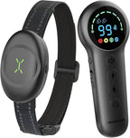Dog Shock Collar with Soft Neoprene Padded - 4 Training Modes E Collar with 1600FT Remote Control for 5–120 lbs Large Medium Small Dogs, IPX7 Waterproof, Black