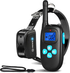 Dog Training Collar with Remote 1200Ft,Separate Stimulus Keypad,Waterproof&Rechargeable Bark E Collar w/Beep/Vibration/Shock,Electric Dog Shock Collar Training Collar for Small Medium Large Dog