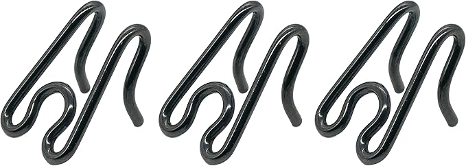 Herm Sprenger – Black Stainless Steel Additional Prong Links for Herm Sprenger Ultra-Plus Dog Training Collar - for Small Medium Large Dogs - Made in Germany (3.2 mm)