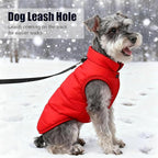 Dog Jacket Waterproof Fleece Dogs Vest Small Dog Coats for Winter Cold Weather Warm Dogs Puffer Jacket Puppy Coat Red Pet Jackets Cat Coats M