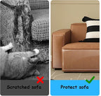 Door Scratch Protector Door Dog Scratch Protector Dog Scratch Door Guard Pet Scratch Door Protector Couch Protector from Cat Claws Clear(7.9inch×393.7inch)
