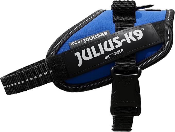 Julius-K9, 16IDC-B-MM, IDC Powerharness, Dog Harness, Size: Mini-Mini, Blue