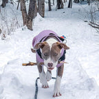 Gooby - Stretch Fleece Vest, Pullover Fleece Vest Jacket Sweater for Dogs, Lavender, 3X-Large