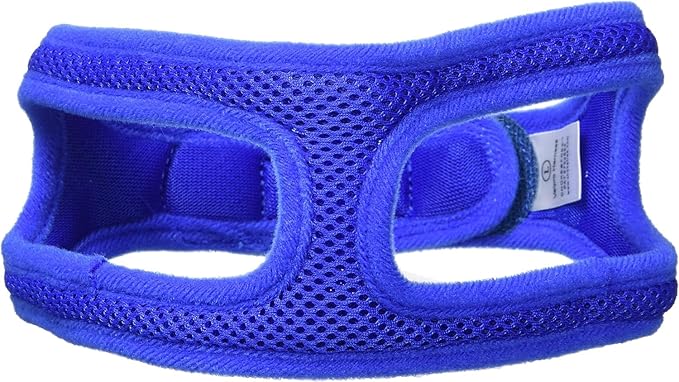 Velpro Mesh Pet Shoulder Harness Collar, 17"-18", Blue