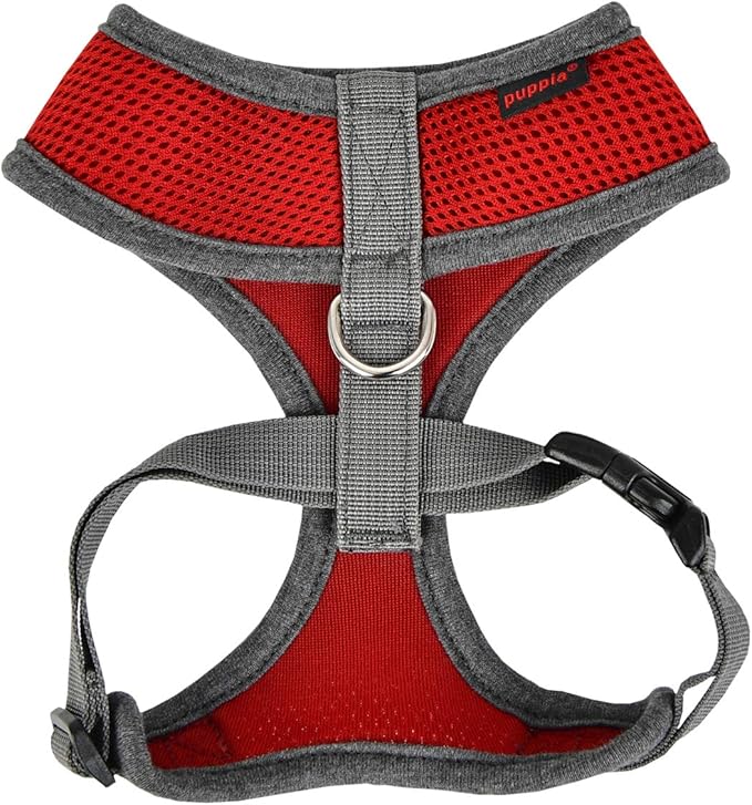 Puppia Soft Harness II - Wine - S (Pack of 2)