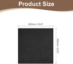 uxcell Self-Adhesive Cat Scratching Mat, 1 Roll 23.6" x 23.6" Couch Protector from Cat Claws for DIY Sofa, Wall, Doors, Cut Anti Cat Scratch Pad Carpet Mat, Black
