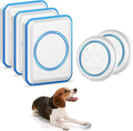 Full House Dog Doorbell for Potty Training, Wireless Pet Doggie Door Bell Training to Go Outside, Waterproof Touch Button, Over 1000 feet Range