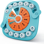 Dog Puzzle Toys, Interactive Treat Puzzle Dog Toy for IQ Training & Mental Stimulating, Squeaky Design for Large, Medium, Small Dogs