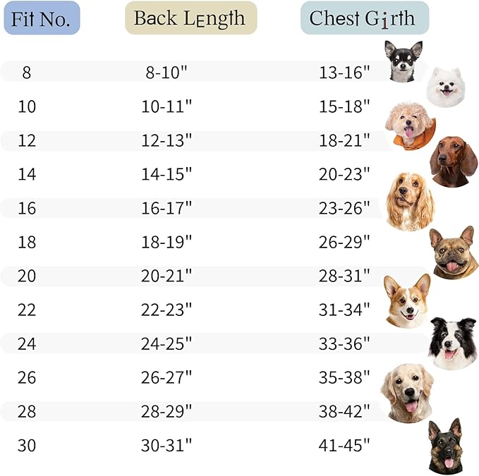 SPACE LION Dog Puffer Jacket, Down Winter Coat, Durable Outdoor Coat for Cold and Windy Conditions, Lightweight & Adjustable Fit Coats for Medium & Large Dogs,(Red, Size18/L+)