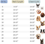 SPACE LION Dog Puffer Jacket, Down Winter Coat, Durable Outdoor Coat for Cold and Windy Conditions, Lightweight & Adjustable Fit Coats for Large Dogs,(Red, Size22/XL+)