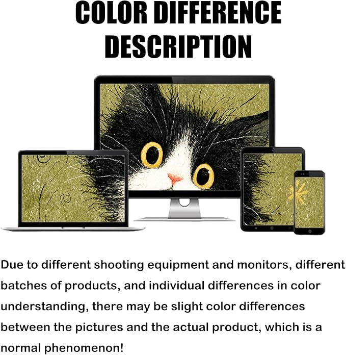 Nuxovilar Cat Wall Scratcher 15.3x23.6 Inches Polyester Synthetic Fiber, Tuxedo Kitten Print, wall scratchers for Indoor Cats, cat Scratching mat, Home Decor, Bedroom, Office (2pcs)