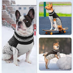 Dog Winter Jacket Cozy Reflective Waterproof Windproof Warm Pet Garment,Comfortable Cold Weather Fleece Apparel Outfits with Zipper Closure for Small Medium Large Dogs Puppy Walking,X-Small