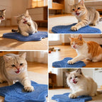 Mity rain Cat Scratching Post Silicone for Indoor Cats, Reusable Cat Scratcher with Suction Cups, Cat Scratch Pad for Beds, Furniture, Sofa Protect