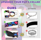 KOOLTAIL Martingale Collar for Dogs for Small Medium Large Dogs, Soft Padded Nylon No Pull Dog Collar with Buckle, Adjustable No Slip Heavy Duty Durable Puppy Training Collar for Boys Girls, M