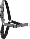 PetSafe Easy Walk Deluxe Dog Harness, No Pull Dog Harness – Perfect for Leash & Harness Training – Stops Pets from Pulling and Choking on Walks – Large, Steel