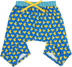 HDE Dog Swim Trunks Hawaiian Board Shorts Beach Pool Swimsuit for XS to XXL Dogs Rubber Ducks - XS