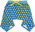 HDE Dog Swim Trunks Hawaiian Board Shorts Beach Pool Swimsuit for XS to XXL Dogs Rubber Ducks - S