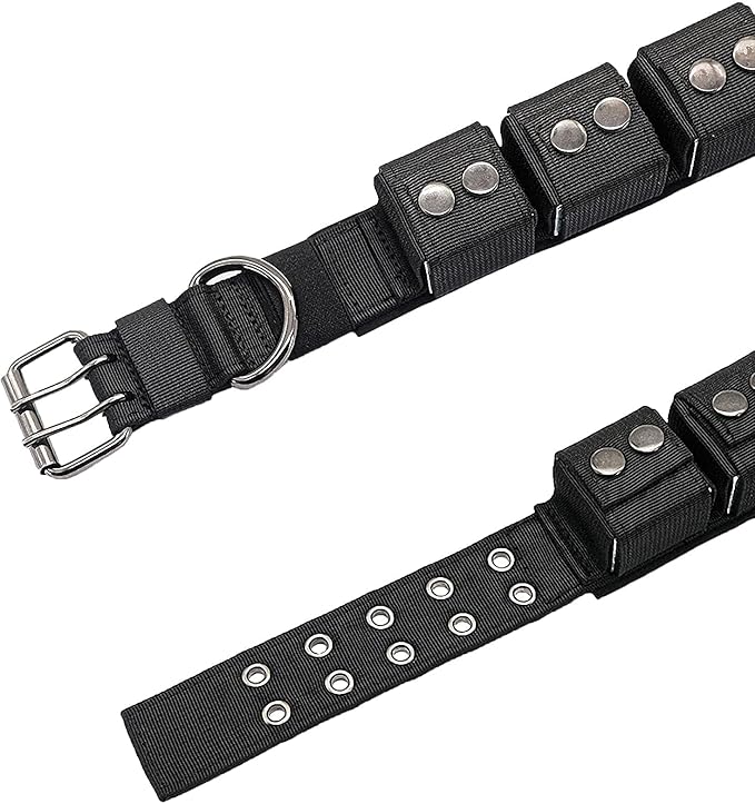 Tactical Weighted Dog Collar - Weights for Training & Exercise - Free Weights, Small, Medium, Large Dogs