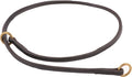 Alvalley Flat Leather Slip Dog Collar - Super Soft Durable Strong Hand Stitched Leather Dog Collar - Suitable for Training & Walking (Black, 26in Length, 5mm Thickness)