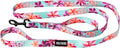 Wolfgang Heavy Duty Dog Leash, Pull-Tested to Over 800 lbs for Walking & Training, DigiFloral Print, Dual-Handle Large