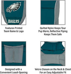 Pets First Pets NFL Licensed Dog & Cat Vest Pet Puffer Down Coat Jacket, Team Color, Medium US