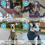 Gooby Zip Up Microfiber Fleece Dog Sweater - Purple, X-Large - Warm Double Layered Soft Microfiber Fleece Step-in Dog Jacket for Small to Medium Dogs
