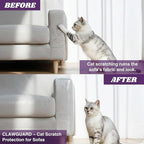 CLAWGUARD Cat Scratch Furniture Protector Tape Dispenser – Anti Scratch Cat Tape for Furniture, Couch Protector from Claws & Deterrent