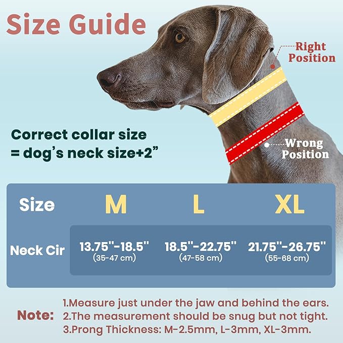 Mayerzon Patented No Pull Collar for Small Medium Large Dogs Beagle German Shepherd Rottweiler, Martingale Anti Pull Dog Collar with Buckle for Walking Training, Reflective, Adjustable, Waterproof